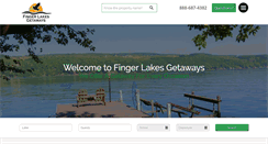 Desktop Screenshot of fingerlakesgetaways.com